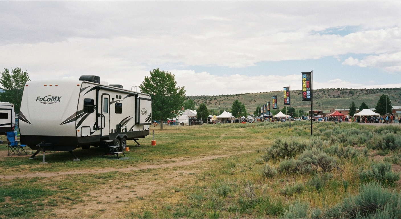 RV rental for FoCoMX (Fort Collins Music Experiment) near Fort Collins